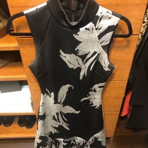 Karen Millen scooba fit and flare dress